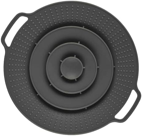 Überkochschutz & Spritzschutz aus Silikon für Universelle Topfdeckel – Kochen und Kochtiegel – BPA-frei, hitzebeständig