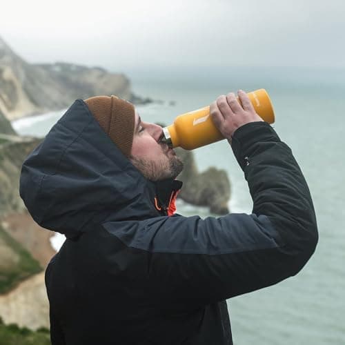 Super Sparrow Thermobecher für Sport und Outdoor - 500ml, 750ml - BPA-Frei, ClimatePartner certified - FlipFlow Trinkfla