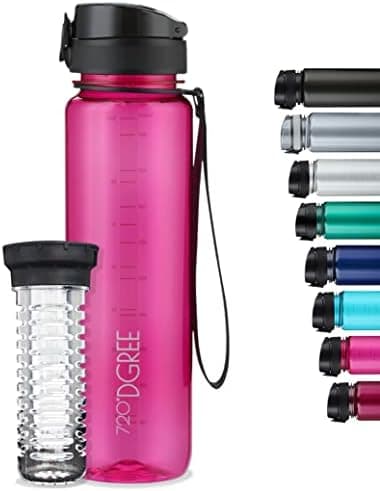 720°DGREE uberBottle Trinkflasche SoftTouch 500ml - Auslaufsicher, BPA-Frei - für Sport und Outdoor-Aktivitäten - Climat