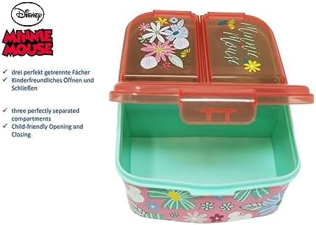 Kinder Brotdose Lunchbox Minecraft - mit Fächern - BPA frei - Perfect für Schultage und Picknicks