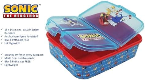 Kinder Brotdose Lunchbox Minecraft - mit Fächern - BPA frei - Perfect für Schultage und Picknicks