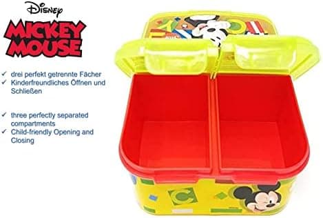 Kinder Brotdose Lunchbox Minecraft - mit Fächern - BPA frei - Perfect für Schultage und Picknicks