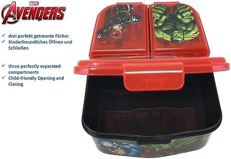 Kinder Brotdose Lunchbox Minecraft - mit Fächern - BPA frei - Perfect für Schultage und Picknicks