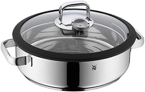 WMF Vitalis Glasdeckel für Aroma 6,5l, spülmaschinengeeignet, silikondichtung, vitalis zubehör
| WMF Vitalis Glasdeckel