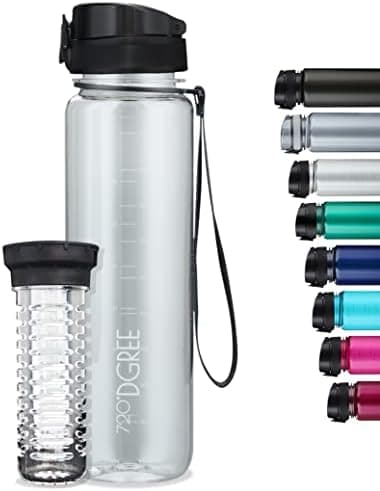 720°DGREE uberBottle Trinkflasche SoftTouch 500ml - Auslaufsicher, BPA-Frei - für Sport und Outdoor-Aktivitäten - Climat