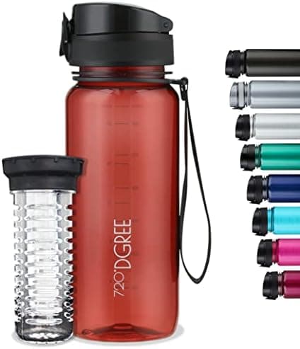 720°DGREE uberBottle Trinkflasche SoftTouch 500ml - Auslaufsicher, BPA-Frei - für Sport und Outdoor-Aktivitäten - Climat