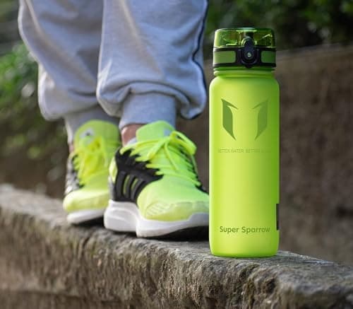 Super Sparrow BPA-frei Wasserflasche - 500ml - Ideale für Sport und Outdoor - Nachhaltig ClimatePartner certified