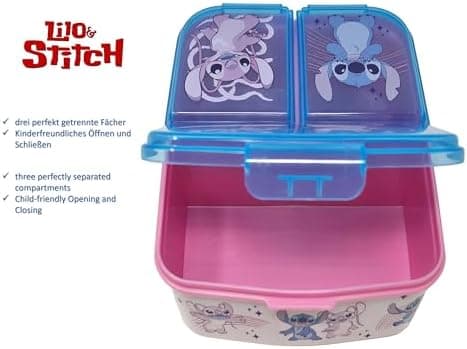 Kinder Brotdose Lunchbox Minecraft - mit Fächern - BPA frei - Perfect für Schultage und Picknicks