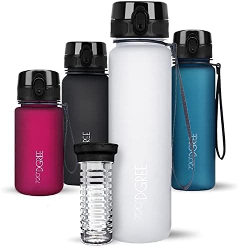 720°DGREE uberBottle Trinkflasche SoftTouch 500ml - Auslaufsicher, BPA-Frei - für Sport und Outdoor-Aktivitäten - Climat