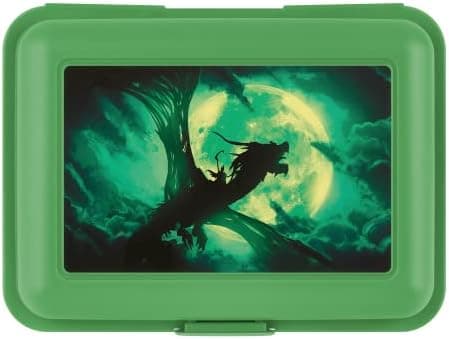 ### Baagl Brotdose Kinder für Schule – Lunchbox für Mädchen & Jungen – Jausenbox, Brotzeitbox, Brotbox, Snackbox (Delphi