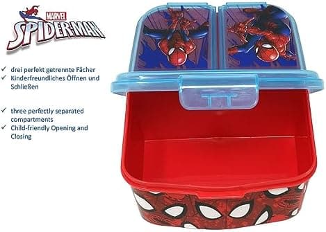 Kinder Brotdose Lunchbox Minecraft - mit Fächern - BPA frei - Perfect für Schultage und Picknicks