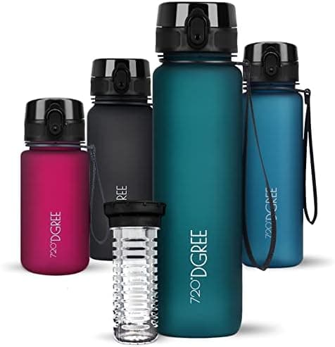 720°DGREE uberBottle Trinkflasche SoftTouch 500ml - Auslaufsicher, BPA-Frei - für Sport und Outdoor-Aktivitäten - Climat