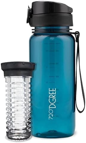 720°DGREE uberBottle Trinkflasche SoftTouch 500ml - Auslaufsicher, BPA-Frei - für Sport und Outdoor-Aktivitäten - Climat