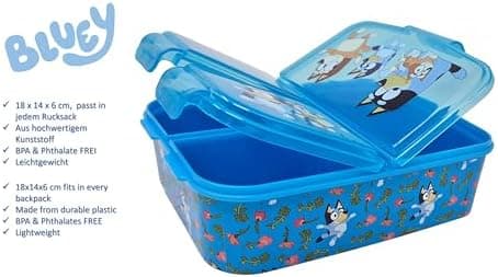 Kinder Brotdose Lunchbox Minecraft - mit Fächern - BPA frei - Perfect für Schultage und Picknicks