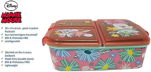 Kinder Brotdose Lunchbox Minecraft - mit Fächern - BPA frei - Perfect für Schultage und Picknicks