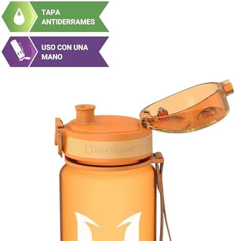 Super Sparrow BPA-frei Wasserflasche - 500ml - Ideale für Sport und Outdoor - Nachhaltig ClimatePartner certified