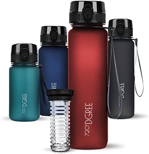 720°DGREE uberBottle Trinkflasche SoftTouch 500ml - Auslaufsicher, BPA-Frei - für Sport und Outdoor-Aktivitäten - Climat