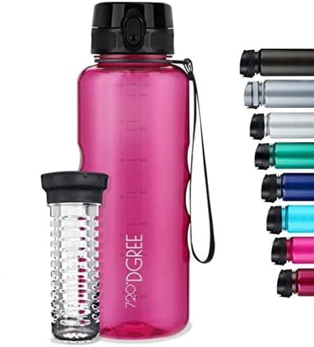 720°DGREE uberBottle Trinkflasche SoftTouch 500ml - Auslaufsicher, BPA-Frei - für Sport und Outdoor-Aktivitäten - Climat