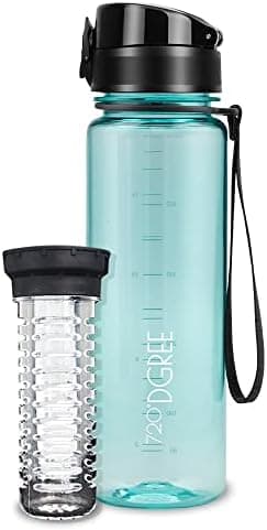 720°DGREE uberBottle Trinkflasche SoftTouch 500ml - Auslaufsicher, BPA-Frei - für Sport und Outdoor-Aktivitäten - Climat