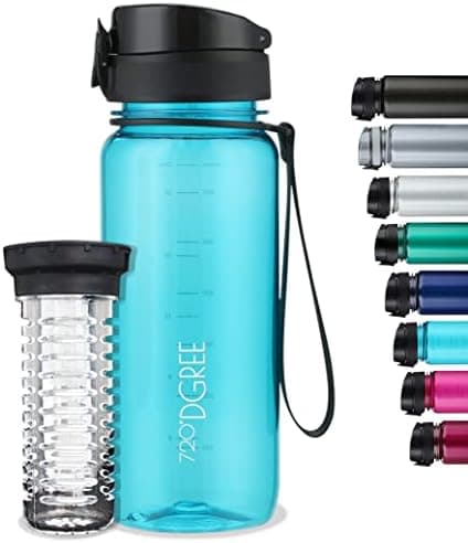 720°DGREE uberBottle Trinkflasche SoftTouch 500ml - Auslaufsicher, BPA-Frei - für Sport und Outdoor-Aktivitäten - Climat