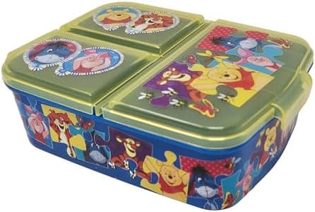 Kinder Brotdose Lunchbox Minecraft - mit Fächern - BPA frei - Perfect für Schultage und Picknicks