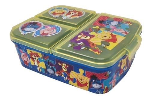 Kinder Brotdose Lunchbox Minecraft - mit Fächern - BPA frei - Perfect für Schultage und Picknicks