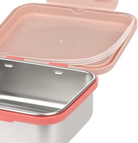 LÄSSIG Edelstahl Kinder Brotdose Frühstücksbox Nachhaltig für Schule und Adventure (1er Pack)  
LÄSSIG Kinder Brotdose E