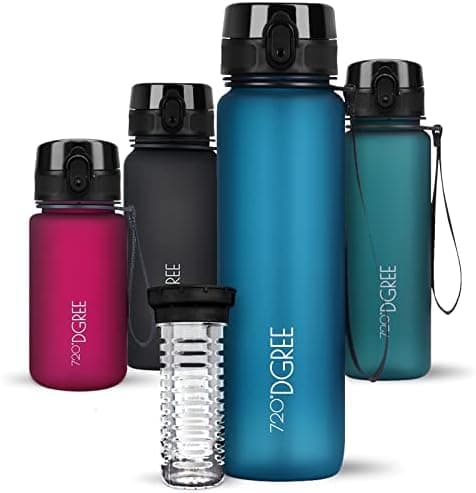 720°DGREE uberBottle Trinkflasche SoftTouch 500ml - Auslaufsicher, BPA-Frei - für Sport und Outdoor-Aktivitäten - Climat