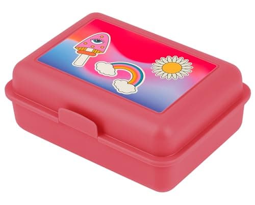 ### Baagl Brotdose Kinder für Schule – Lunchbox für Mädchen & Jungen – Jausenbox, Brotzeitbox, Brotbox, Snackbox (Delphi