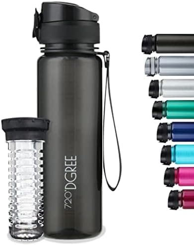 720°DGREE uberBottle Trinkflasche SoftTouch 500ml - Auslaufsicher, BPA-Frei - für Sport und Outdoor-Aktivitäten - Climat