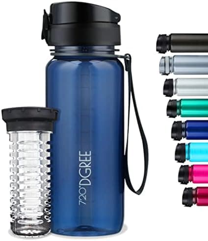 720°DGREE uberBottle Trinkflasche SoftTouch 500ml - Auslaufsicher, BPA-Frei - für Sport und Outdoor-Aktivitäten - Climat