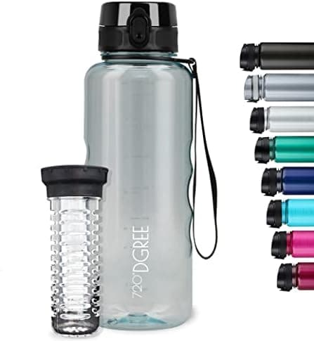 720°DGREE uberBottle Trinkflasche SoftTouch 500ml - Auslaufsicher, BPA-Frei - für Sport und Outdoor-Aktivitäten - Climat