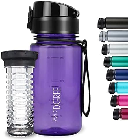 720°DGREE uberBottle Trinkflasche SoftTouch 500ml - Auslaufsicher, BPA-Frei - für Sport und Outdoor-Aktivitäten - Climat