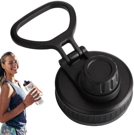 Ersatzdeckel für Wasserflasche - BPA-freier, auslaufsicherer Deckel für Sport und Alltag | passt auf die meisten Flasche