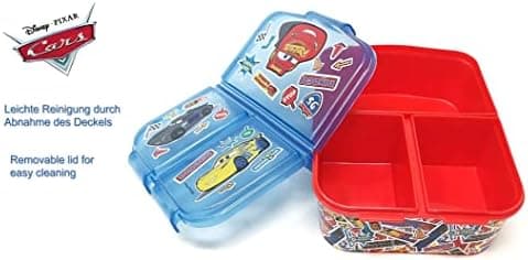 Kinder Brotdose Lunchbox Minecraft - mit Fächern - BPA frei - Perfect für Schultage und Picknicks