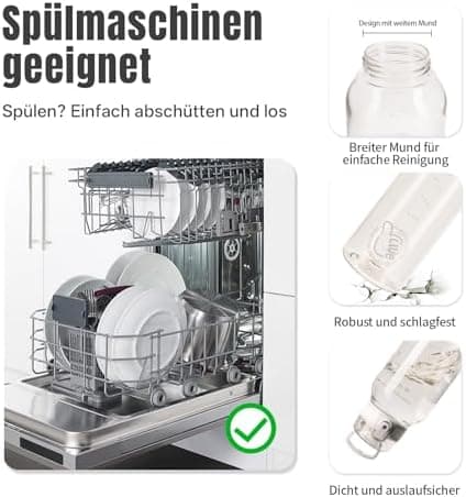 UZSPACE Kinder Trinkflasche 600ml - Sportlich, Auslaufsicher & Spülmaschinenfest zur Schule und Outdoor aktivarten für M