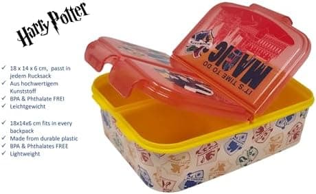 Kinder Brotdose Lunchbox Minecraft - mit Fächern - BPA frei - Perfect für Schultage und Picknicks