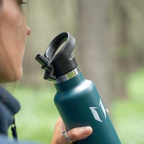 Super Sparrow Trinkflasche Edelstahl - Auslaufsicher Thermoskanne - Kinder für Sprudel, Sport, Schule, Fitness - 500ml -