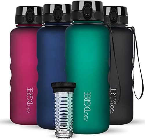 720°DGREE uberBottle Trinkflasche SoftTouch 500ml - Auslaufsicher, BPA-Frei - für Sport und Outdoor-Aktivitäten - Climat
