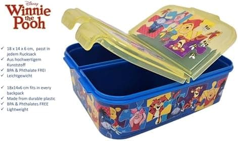 Kinder Brotdose Lunchbox Minecraft - mit Fächern - BPA frei - Perfect für Schultage und Picknicks