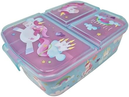 Kinder Brotdose Lunchbox Minecraft - mit Fächern - BPA frei - Perfect für Schultage und Picknicks