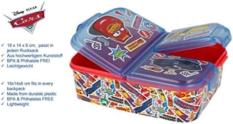 Kinder Brotdose Lunchbox Minecraft - mit Fächern - BPA frei - Perfect für Schultage und Picknicks