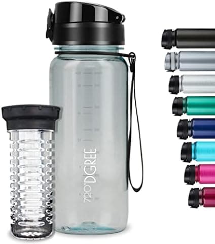 720°DGREE uberBottle Trinkflasche SoftTouch 500ml - Auslaufsicher, BPA-Frei - für Sport und Outdoor-Aktivitäten - Climat