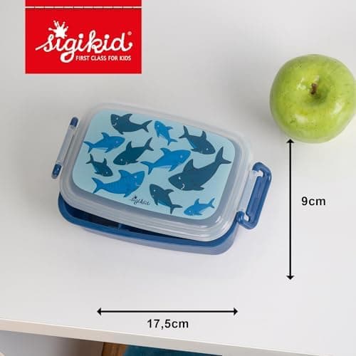 Sigikid 25365 Brotzeitbox Fuchs Lunchbox mit Trennwand, sicher und BPA-frei für Kinder ab 1 Jahr
| Sigikid 25365 Brotze