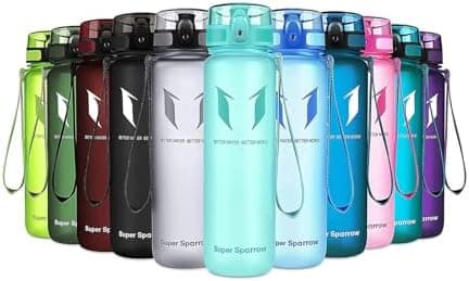 Super Sparrow BPA-frei Wasserflasche - 500ml - Ideale für Sport und Outdoor - Nachhaltig ClimatePartner certified