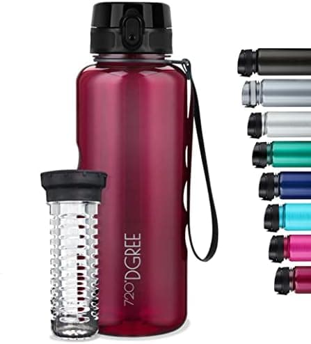 720°DGREE uberBottle Trinkflasche SoftTouch 500ml - Auslaufsicher, BPA-Frei - für Sport und Outdoor-Aktivitäten - Climat