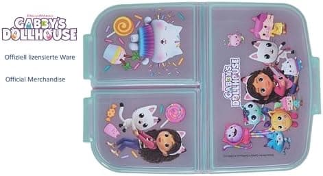 Kinder Brotdose Lunchbox Minecraft - mit Fächern - BPA frei - Perfect für Schultage und Picknicks