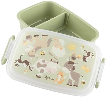 Sigikid 25365 Brotzeitbox Fuchs Lunchbox mit Trennwand, sicher und BPA-frei für Kinder ab 1 Jahr
| Sigikid 25365 Brotze