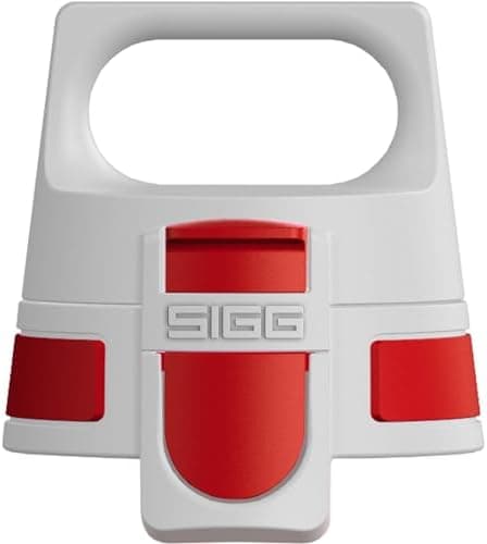 Sigg WMB ONE Top Verschluss - Einhändig bedienbar & auslaufsicher, für Trinkflaschen, Silikondichtung, One Size