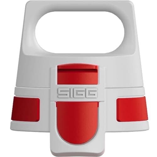 Sigg WMB ONE Top Verschluss - Einhändig bedienbar & auslaufsicher, für Trinkflaschen, Silikondichtung, One Size